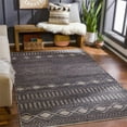 thumbnail image 1 of Surya Santa Barbara SBB-2309 24x36" Rectangle Fabric Area Rug in Black, 1 of 8