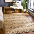 thumbnail image 1 of Surya Santa Barbara SBB-2313 30x96" Runner Global Fabric Area Rug in Tan/Black, 1 of 7