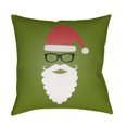 thumbnail image 1 of Surya  Santa Square Throw Pillow - Multi Color - 18 x 18 x 4 in., 1 of 2