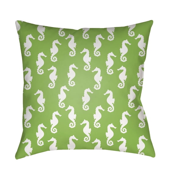 Surya Sea 18" x 18" Medium Square Throw Pillow LIL064-1818