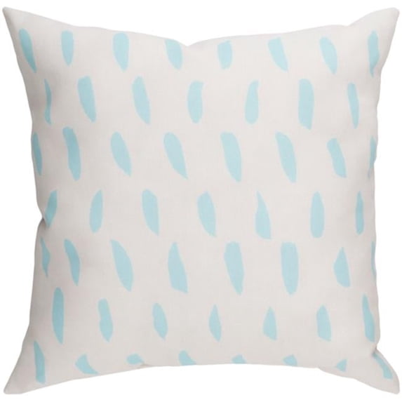 Surya Spots 18 x 18 x 4 in. Throw Pillow - Blue - Medium