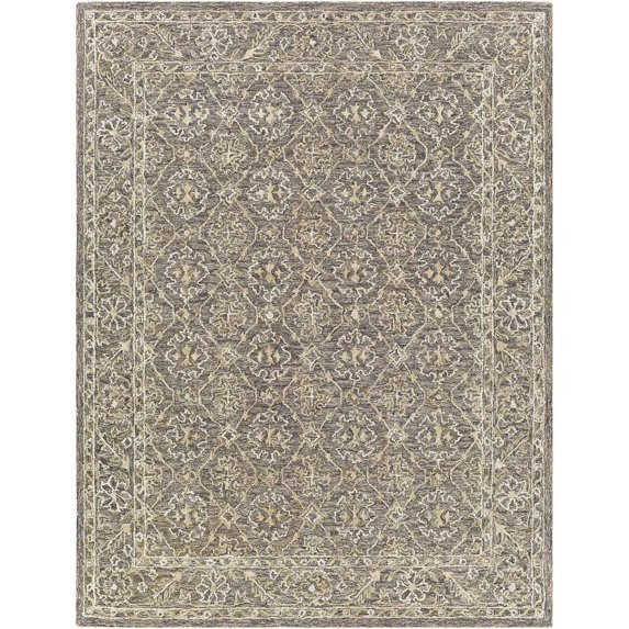 Shelby Hand Tufted Traditional Rugs in Olive