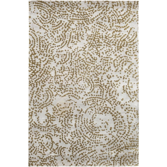 Surya Shibui Area Rug SH-7414 Ivory Dots Swirls 2' x 3' Rectangle