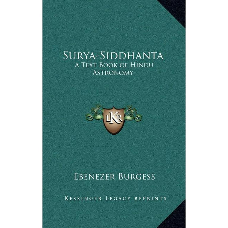 Surya-Siddhanta: A Text Book of Hindu Astronomy (Hardcover