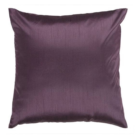 Surya Silk Lane Decorative Pillow - Plum