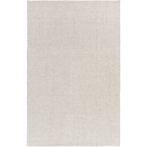 Surya Solo SLO-14 Ivory, Light Gray 3'3" x 5'3" Rug