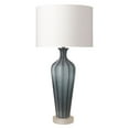 thumbnail image 1 of Surya Sloane 1-Light Traditional Fabric & Glass Table Lamp in Blue/Light Gray, 1 of 2