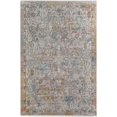 thumbnail image 1 of Surya Solar SOR-2316 114 x 156" Rectangle Fabric Rug in Gray/Blue/Mustard, 1 of 8