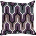thumbnail image 1 of Surya Surya Pillows Area Rug AR107 Grape Moroccan Arches 22" x 22" Square, 1 of 1