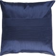 thumbnail image 1 of Surya Surya Pillows Area Rug HH029 Navy Pleats Lines 18" x 18" Square, 1 of 7
