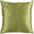 thumbnail image 1 of Surya Surya Pillows Area Rug HH043 Green Douppioni Striated 22" x 22" Square, 1 of 2