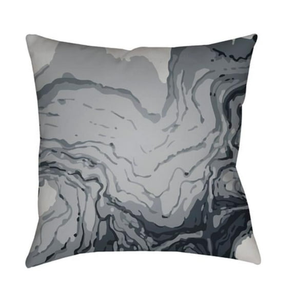 Surya TX063-2222 Textures 22 x 22 x 5 in. Throw Pillow, Navy - Large