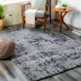 thumbnail image 1 of Surya Talise TLE-1012 24 x 36" Rectangle Modern Fabric Rug in Charcoal/Gray, 1 of 7