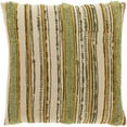 thumbnail image 1 of Surya Tanzania TZN-003 18x18" Square Global Cotton Pillow Kit in Green, 1 of 2