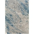 thumbnail image 1 of Surya Tibetan TBT-2326 108x148" Rectangle Fabric Rug in Teal Blue/Charcoal, 1 of 7