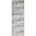 thumbnail image 1 of Surya Tibetan TBT-2328 31 x 91" Runner Fabric Rug in Medium Gray/Dark Blue, 1 of 7