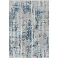 thumbnail image 1 of Surya Tibetan TBT-2331 63x91" Rectangle Modern Fabric Rug in Teal Blue/Gray, 1 of 7