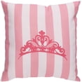 thumbnail image 1 of Surya Crown 18" x 18" Medium Square Throw Pillow LIL021-1818, 1 of 2