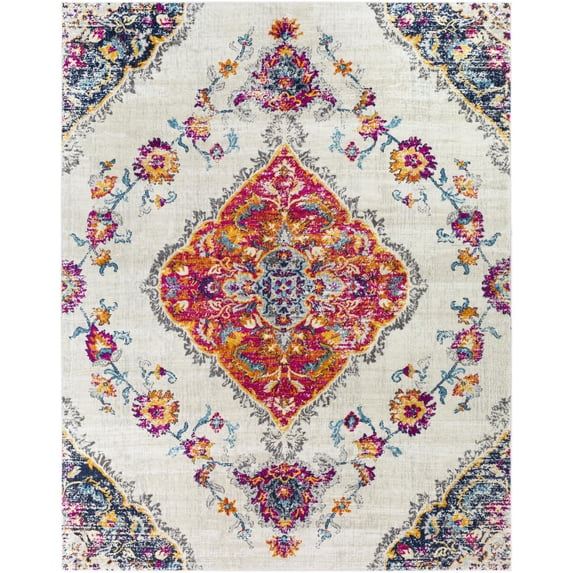 Surya Traditional Floransa Polypropylene 6'7" x 9' Area Rugs FSA2337-679