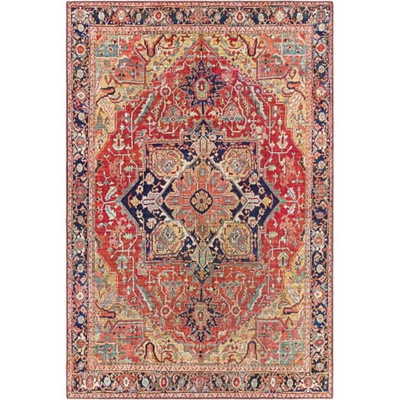 Surya Traditional Iris Polyester 5' x 7'6" Area Rugs IRS2343-576
