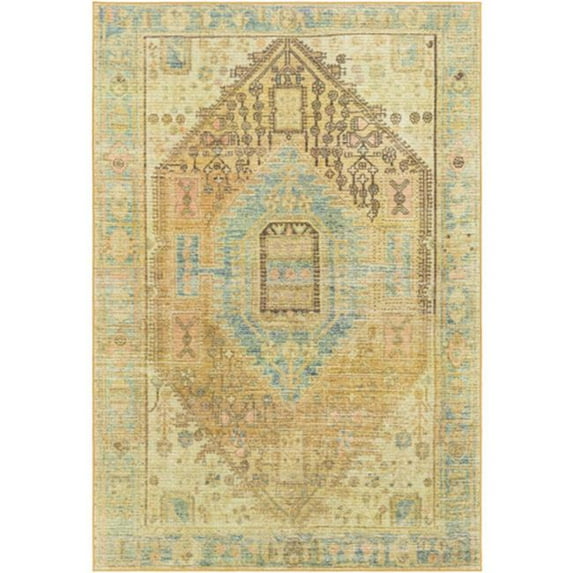Surya Traditional Leicester Polyester 4'3" x 5'11" Area Rugs LEC2302-43511