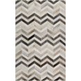 thumbnail image 1 of Surya Trail TRL-1129 120x168" Rectangle Modern Leather Rug in Gray/Charcoal, 1 of 6