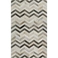 thumbnail image 1 of Surya Trail TRL-1129 72x108" Rectangle Modern Fabric Rug in Gray/Charcoal, 1 of 2