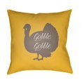 thumbnail image 1 of Surya  Turkey Medium Throw Pillow - Yellow - 18 x 18 x 4 in., 1 of 2