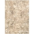 thumbnail image 1 of Surya Tuscany TUS-2304 24x36" Rectangle Modern Fabric Rug in Cream/Dark Brown, 1 of 7