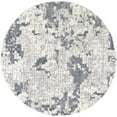 thumbnail image 1 of Surya Venice VNE-2300 63 x 63" Round Modern Fabric Area Rug in Gray/Ivory, 1 of 3