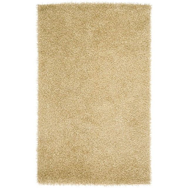 Surya Vivid Shag Area Rug VIV-800 Gold Shag Shaggy 9' x 13' Rectangle