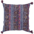 thumbnail image 1 of Surya ZP-3030 Zahra 30" Wide Square Striped Cotton And Wool Accent Pillow Cover, 1 of 3