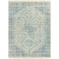 thumbnail image 1 of Surya Zainab ZAI-2314 96x120" Rectangle Traditional Cotton Rug in Aqua Blue/Sage, 1 of 7