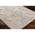 thumbnail image 1 of Surya Zaragoza 31x87" Modern Style Polyester Rug in Gray/Blue/Taupe, 1 of 3