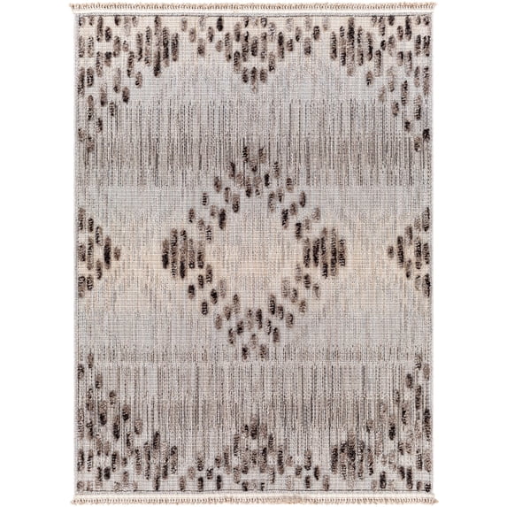 Zaragoza Machine Woven Global Rugs in Taupe