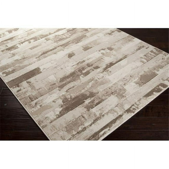 SuryaRug CPO3708-71010 Safari Tan Contemporary Rectangle Area Rug 7 ft. 10 in. x 10 ft.