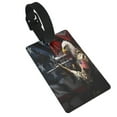 thumbnail image 1 of Susaid American Bald Eagle Warrior Print Funny Luggage Tags Colorful Unique Travel Baggage Bag Tags Suitcase Identify Labels for Women Men, 1 of 7