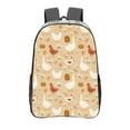 thumbnail image 1 of Susaid Autumn and Thanksgiving Print Clear Backpack See Through Transparent Plastic Clear Bookbags for School, College, Stadium,Work, 1 of 7