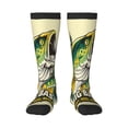 thumbnail image 1 of Susaid Bass Fish and Water Print Thermal Winter Socks for Men and Women, Warm Crew Hiking Socks, for Boots and Outdoor Activities, 1 of 6
