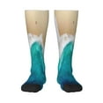 thumbnail image 1 of Susaid Beach Print Thermal Winter Socks for Men and Women, Warm Crew Hiking Socks, for Boots and Outdoor Activities, 1 of 6