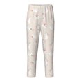 thumbnail image 1 of Susaid Beautiful Rabbit Print Soft Teen Sleep Pants, Long Pajama Bottoms with Two Pockets and Elastic Waist, Designed for Ages 5-16-Small, 1 of 6