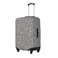 thumbnail image 1 of Susaid Black And White Houndstooth Print Elastic Washable Suitcase Cover with Hidden Zipper, Fits 18-32 Inch Luggage for Protection During Travel-Medium, 1 of 7