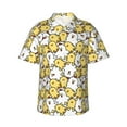 thumbnail image 1 of Susaid Cartoon Chicken Print Short Sleeve Shirts Button Down Casual Shirts Summer Beach Aloha Button Down Short Sleeve for Men ,Medium, 1 of 7