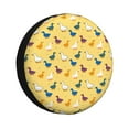 thumbnail image 1 of Susaid Cartoon Duck Print Tire Covers,Waterproof Anti-UV Snow Sun Rain Tire Covers for RV,Truck, SUV, Trailer, Camper-14 inch, 1 of 6