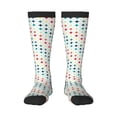 thumbnail image 1 of Susaid Colorful Geometric Print Thermal Winter Socks for Men and Women, Warm Crew Hiking Socks, for Boots and Outdoor Activities, 1 of 6