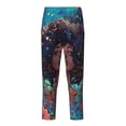 thumbnail image 1 of Susaid Cosmic Garden Woman Portrait Print Soft Teen Sleep Pants, Long Pajama Bottoms with Two Pockets and Elastic Waist, Designed for Ages 5-16-Medium, 1 of 6