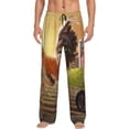 thumbnail image 1 of Susaid Country Farm Morning Rooster Print Mens Pajama Pants Set Sleep & Lounge Pants, PJ Bottoms with Pockets and Button Fly-Medium, 1 of 6