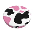 thumbnail image 1 of Susaid Cow Spots Print Elastic Bar Stool Cover Personalized Washable Stool Cover for Barbershop Home Bar Kitchen-12 inch, 1 of 7