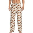thumbnail image 1 of Susaid Cowboy Western Print Mens Pajama Pants Set Sleep & Lounge Pants, PJ Bottoms with Pockets and Button Fly-3X-Large, 1 of 6