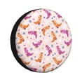 thumbnail image 1 of Susaid Cowgirl Boots Print Tire Covers,Waterproof Anti-UV Snow Sun Rain Tire Covers for RV,Truck, SUV, Trailer, Camper-14 inch, 1 of 6